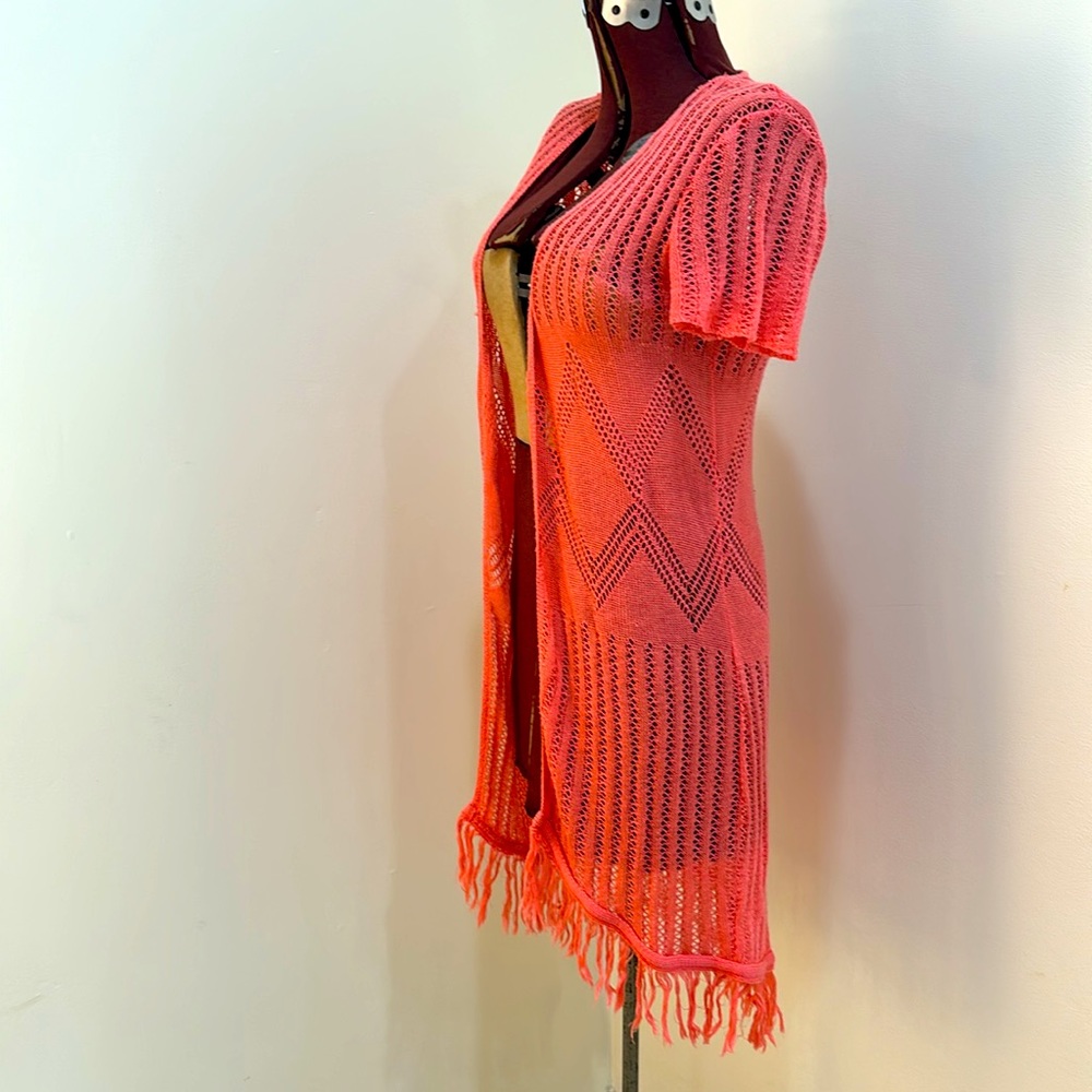 Spring/Summer Coral Shawl